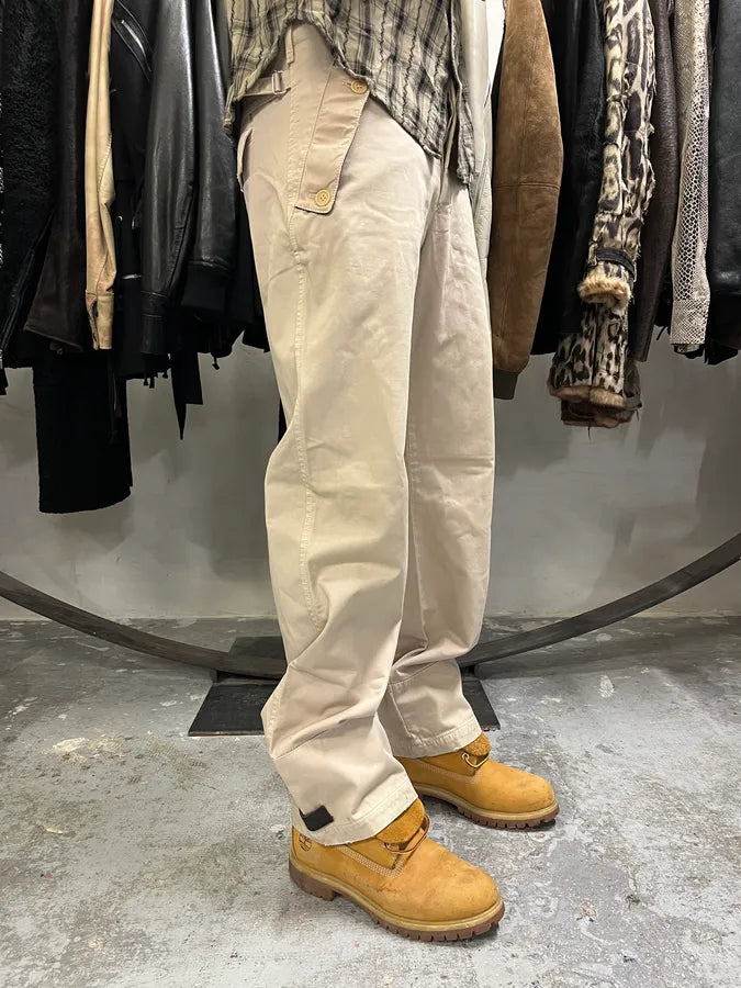 2000s Prada Beige Contemporary Utility Pants (S) ASpYxnO 5