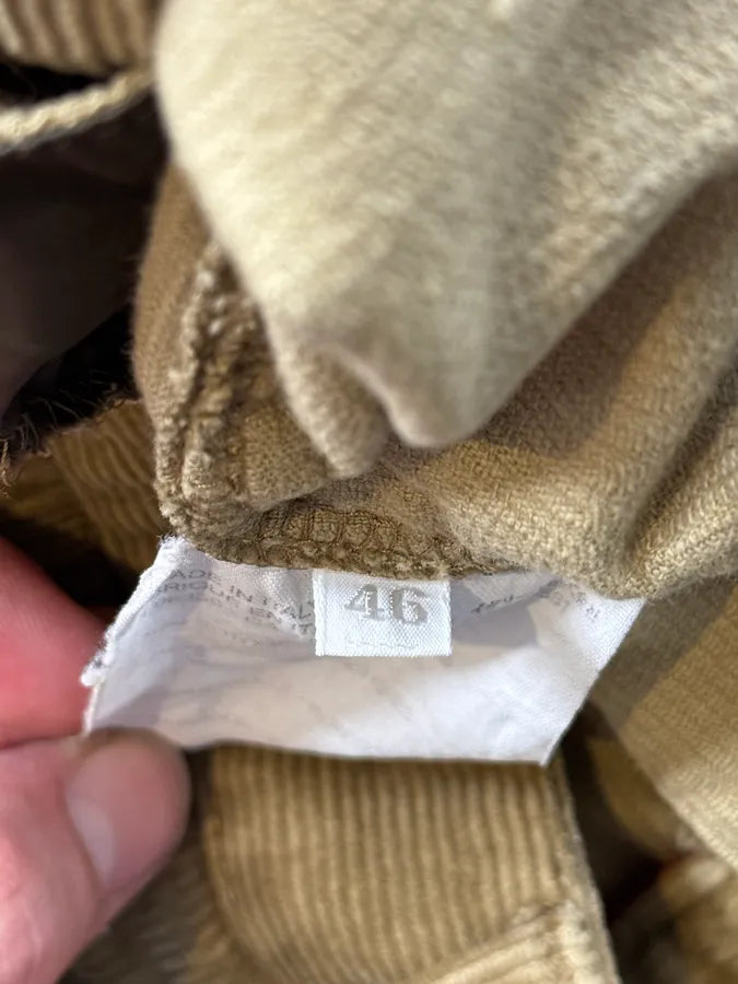 2000s Prada Beige Corduroy Linea Rossa Technical Pants opYyatO 12