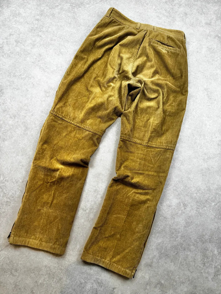 2000s Prada Beige Corduroy Linea Rossa Technical Pants opYyatO 10