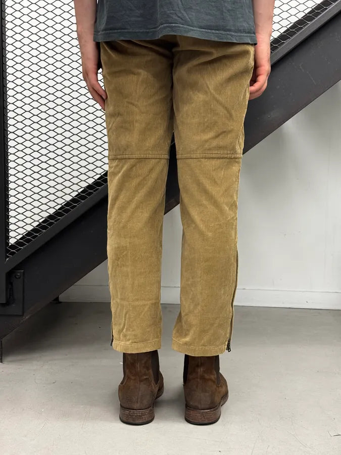 2000s Prada Beige Corduroy Linea Rossa Technical Pants opYyatO 4