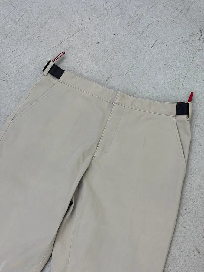 2000s Prada Beige Cozy Light Pants  QydmpBd 4