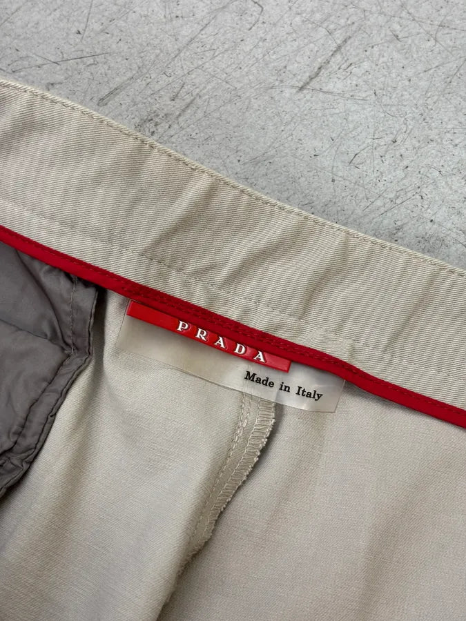 2000s Prada Beige Cozy Light Pants  QydmpBd 9