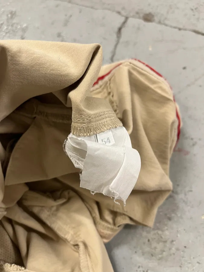2000s Prada Beige Minimalist Pants VeFahwN 12