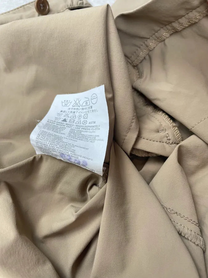 2000s Prada Beige Nylon Sport Pants djJKcbR 10
