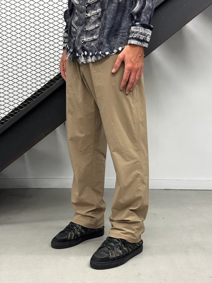 2000s Prada Beige Nylon Sport Pants djJKcbR 3