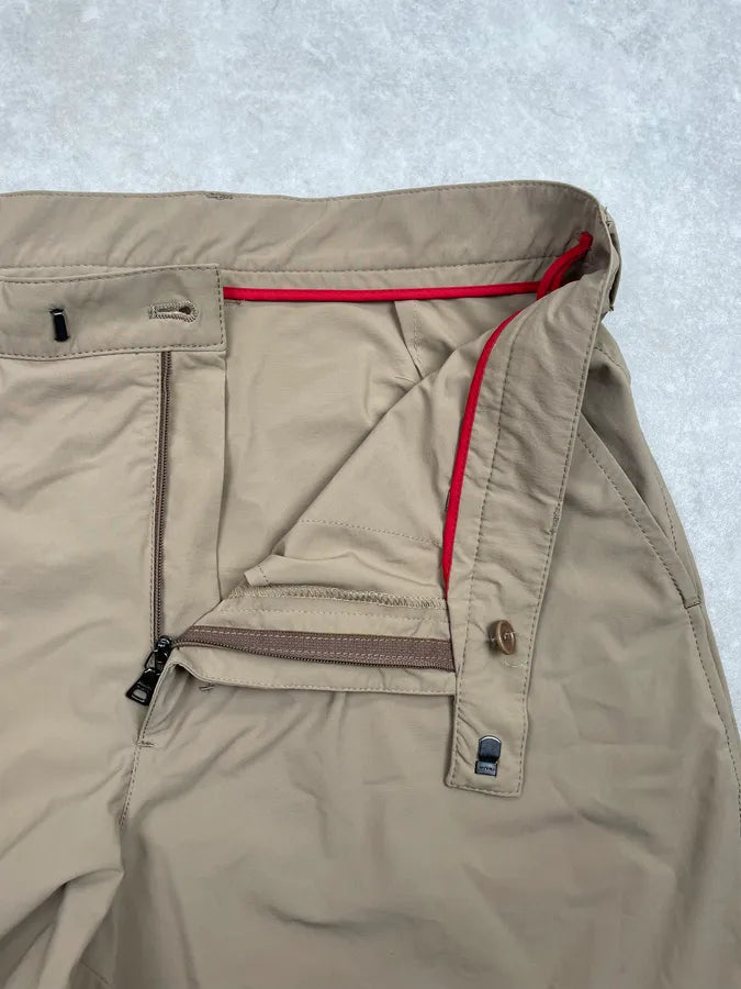 2000s Prada Beige Nylon Sport Pants djJKcbR 6
