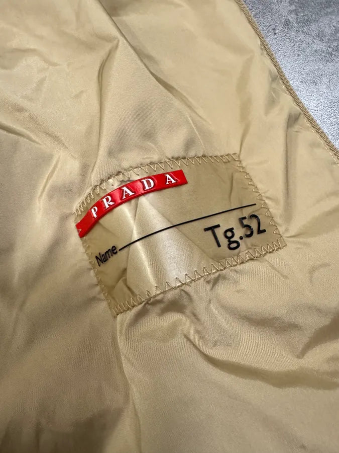 2000s Prada Beige Utility Sport Vest MABTMes 6