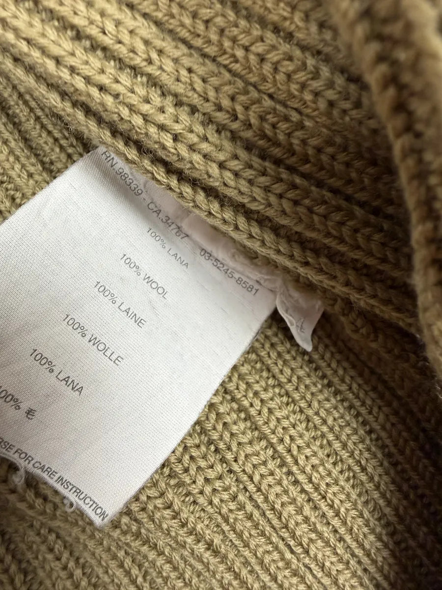 2000s Prada Beige Zip-Up Wool Sweater XlwVZhK 6