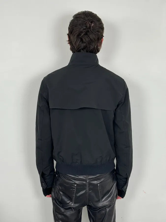 2000s Prada Biker Black Jacket KbKvnuX 1