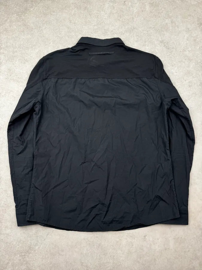 2000s Prada Black Hybrid Technical Shirt xNbXddp 1