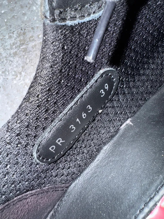 2000s Prada Black & Khaki America’s Cup Leather Sneakers (40eu/us7) 9