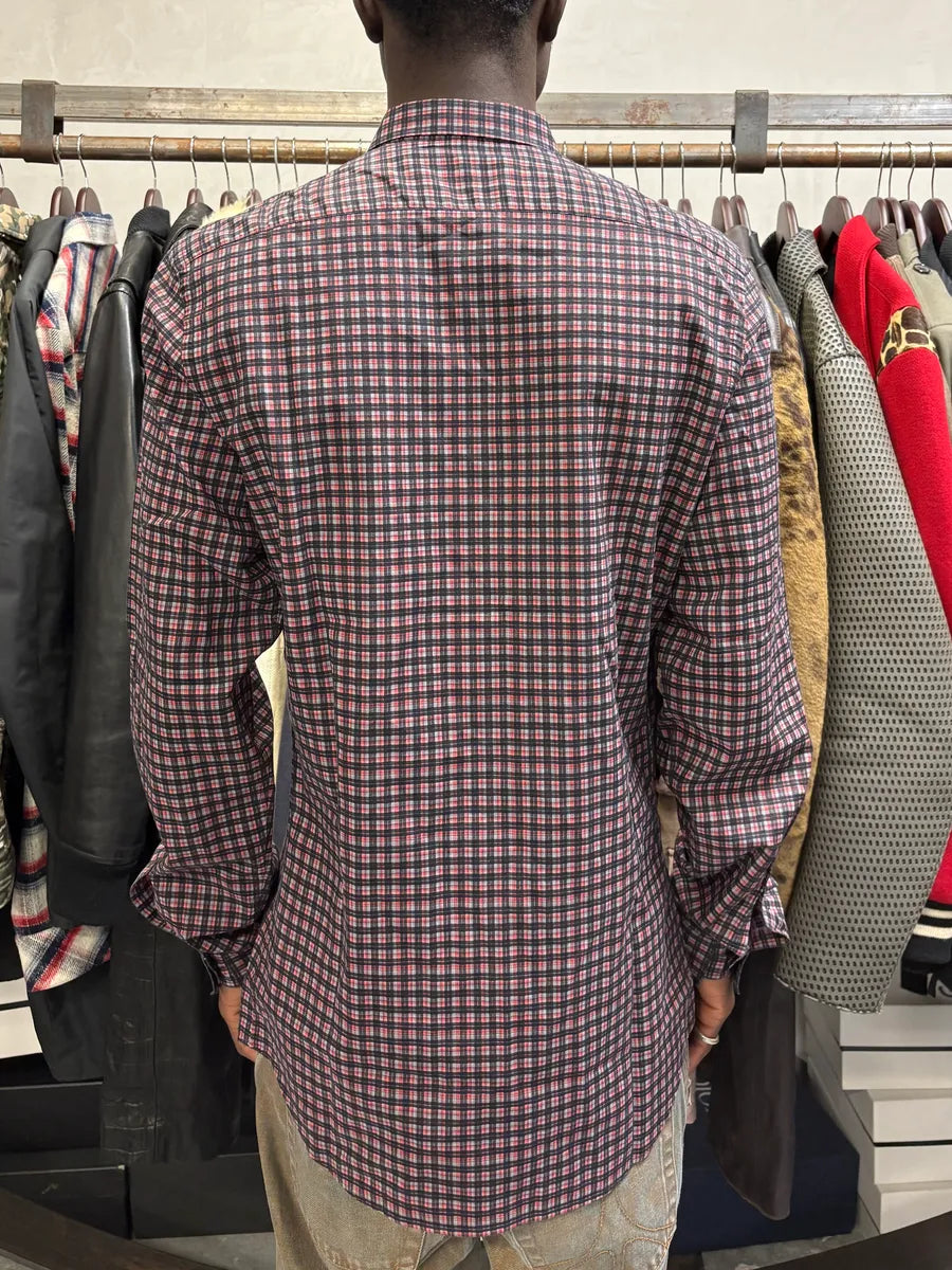 2000s Prada Black & Red Checkered Shirt SEKOGSw 2