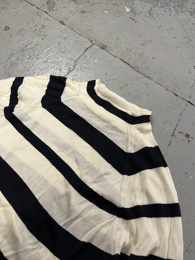 2000s Prada Black & White Striped Sweater LfDmQPl 4