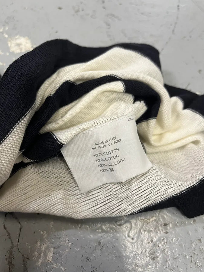 2000s Prada Black & White Striped Sweater LfDmQPl 8