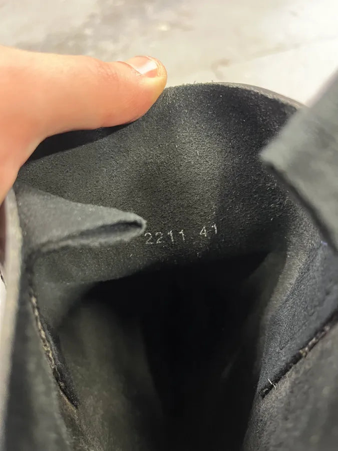 2000s Prada Black Ankle Leather Boots zvKtytJ 6