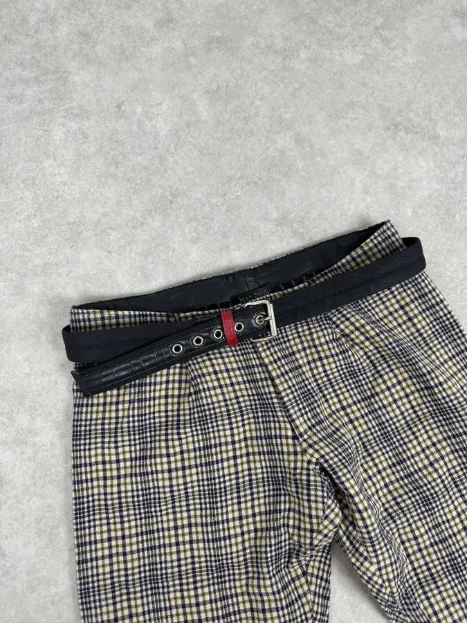 2000s Prada Black Canvas & Leather Belt GTDSiwL 1