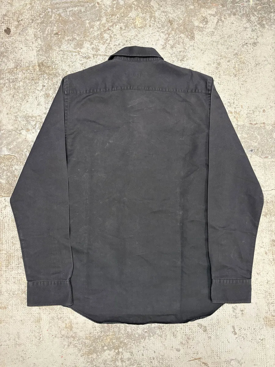 2000s Prada Black Cargo Minimalist Shirt dZoYdSZ 5