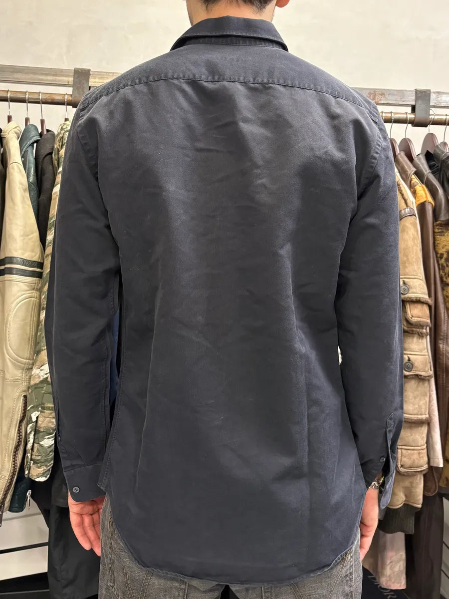 2000s Prada Black Cargo Minimalist Shirt dZoYdSZ 2