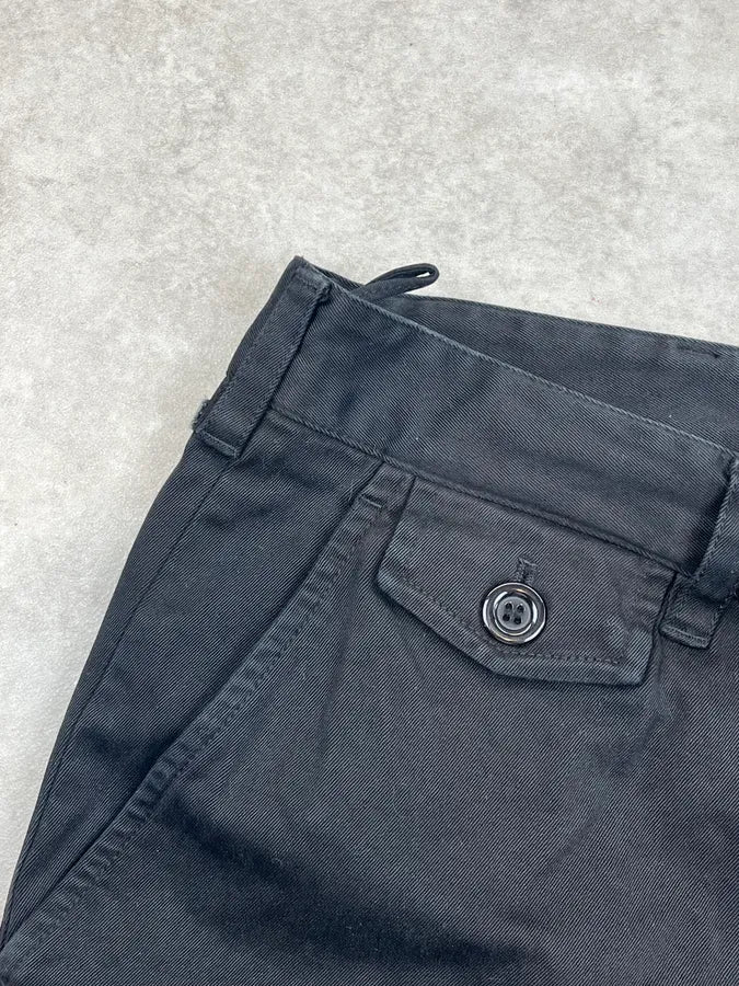 2000s Prada Black Chino Pants CXQkMSi 9