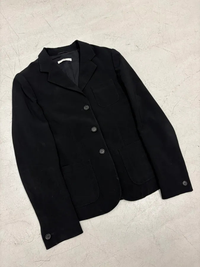 2000s Prada Black Classy Blazer Jacket tQbjQsZ 3
