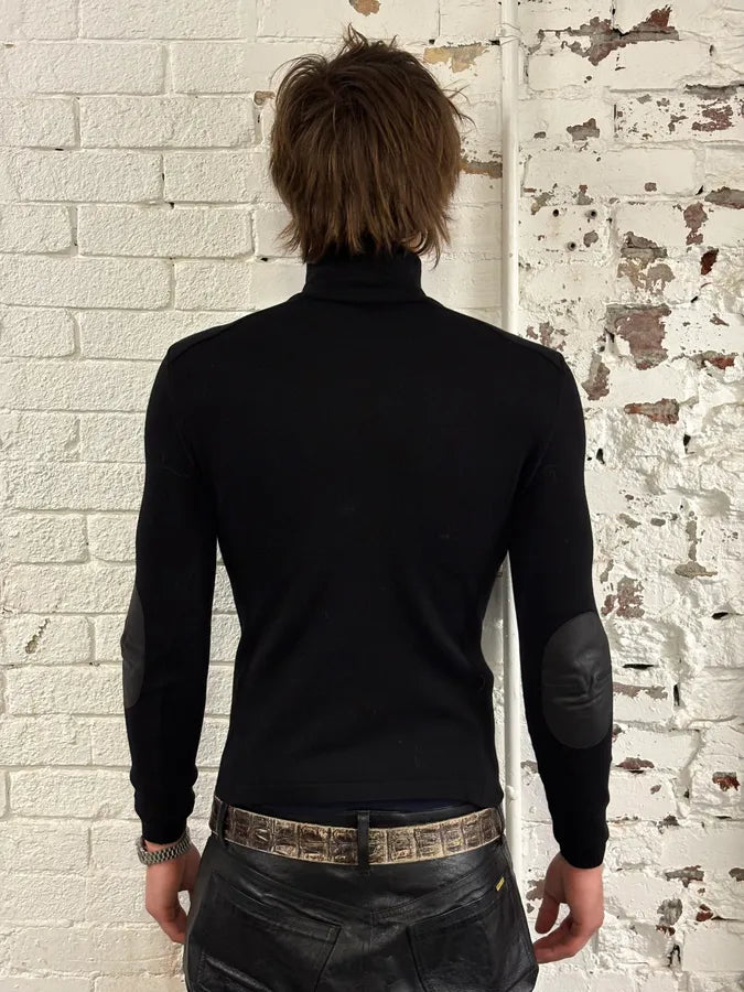 2000s Prada Black Classy Turtleneck sweater zNBqxcK 2