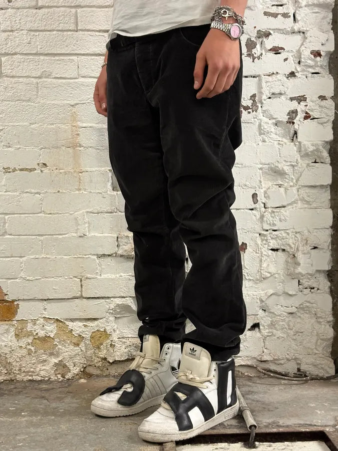 2000s Prada Black Corduroy Pants QsAHmYm 2