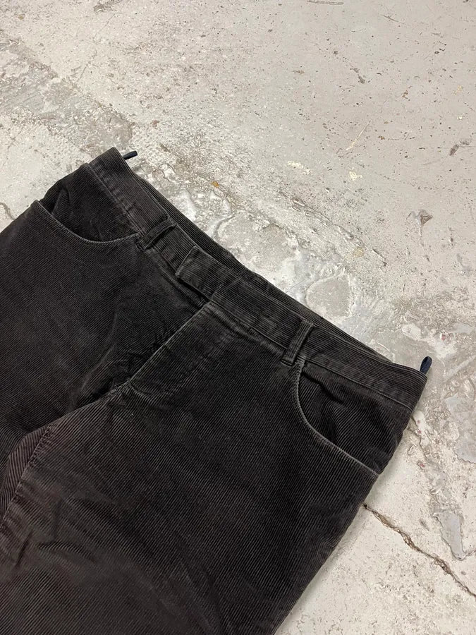 2000s Prada Black Corduroy Pants QsAHmYm 5