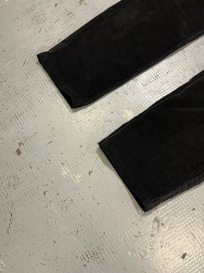 2000s Prada Black Corduroy Pants QsAHmYm 6