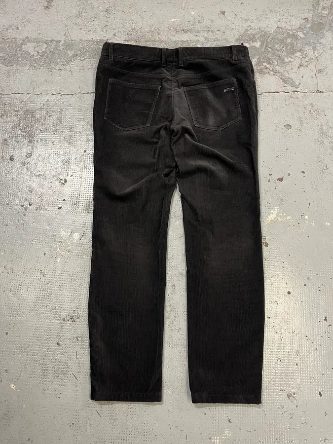 2000s Prada Black Corduroy Pants QsAHmYm 7