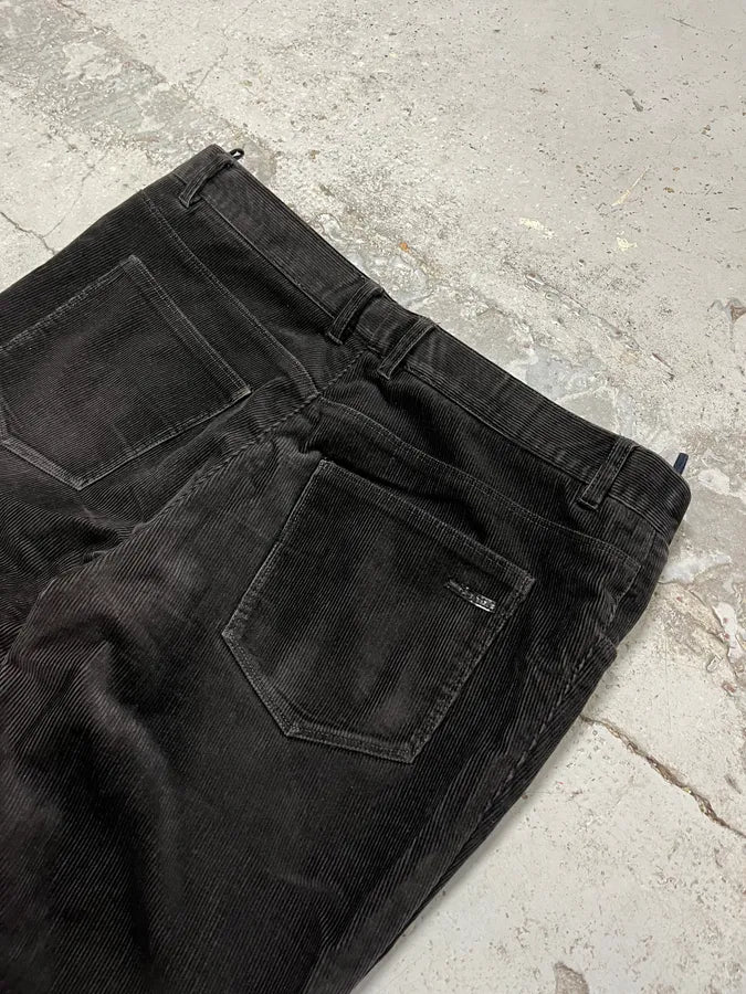 2000s Prada Black Corduroy Pants QsAHmYm 8