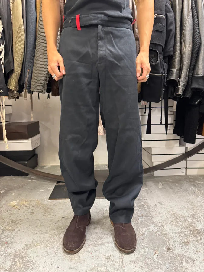 2000s Prada Black Cotton Pants kOdggEv 1