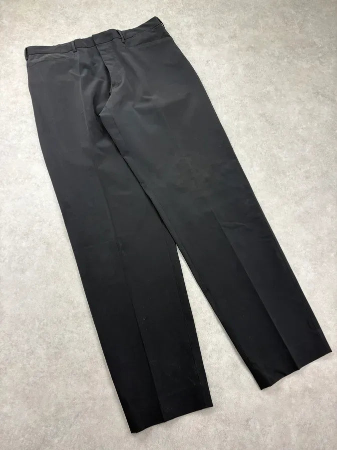 2000s Prada Black Cozy Pants JlCYwly 4