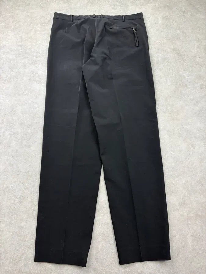 2000s Prada Black Cozy Pants JlCYwly 6