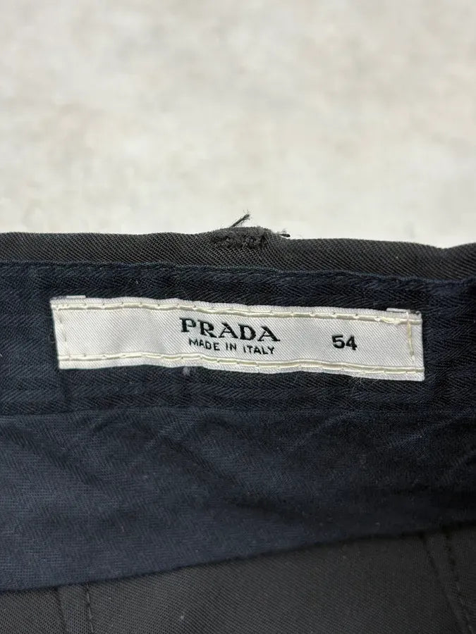 2000s Prada Black Cozy Pants JlCYwly 9