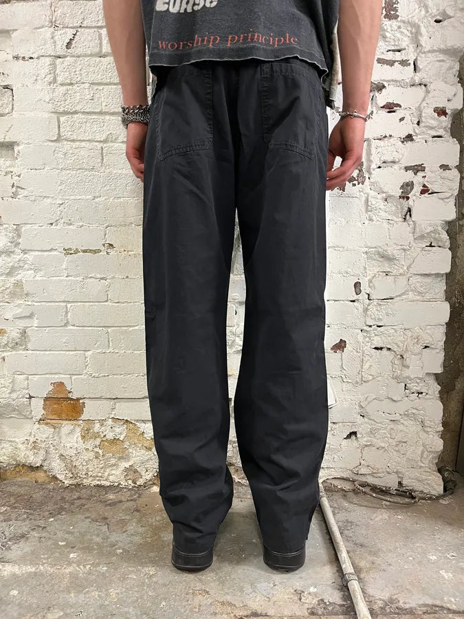 2000s Prada Black Cozy Pants LzkizzC 2