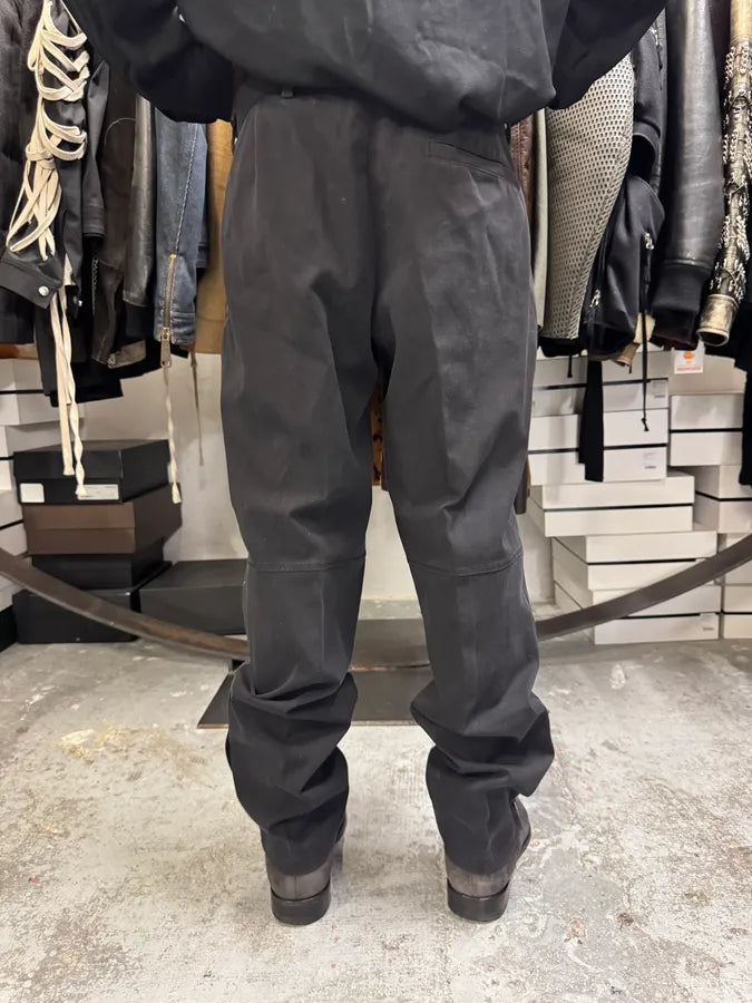 2000s Prada Black Faded Linea Rossa Pants JuFaueJ 4