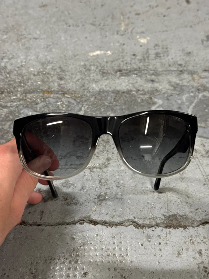 2000s Prada Black Gradient Sunglasses fpGfJbw 7