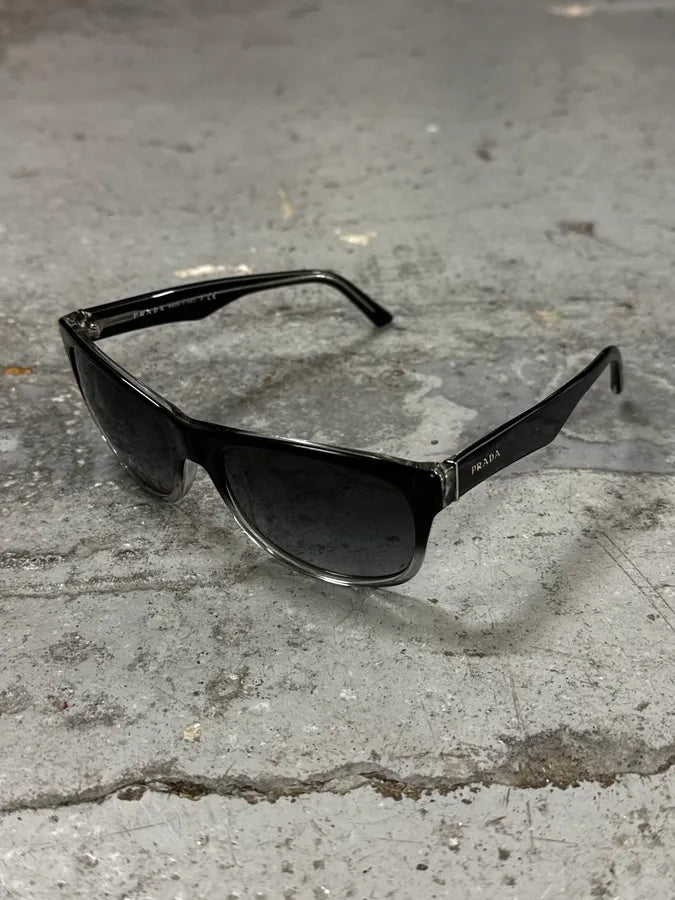 2000s Prada Black Gradient Sunglasses fpGfJbw 3
