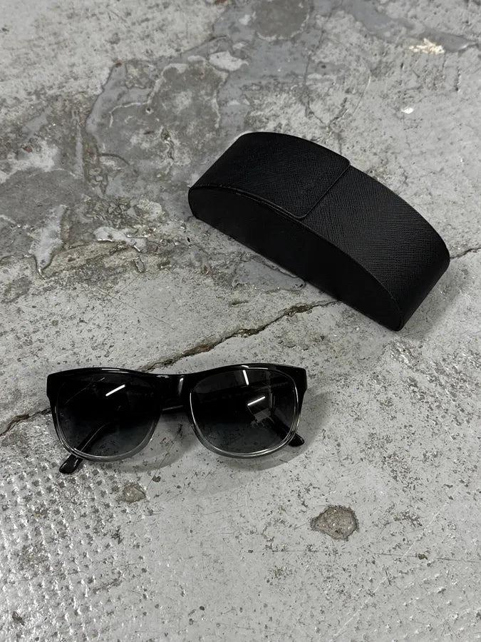 2000s Prada Black Gradient Sunglasses fpGfJbw 0