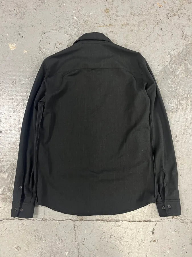 2000s Prada Black Heavy Shirt (M/L) cDrKDny 6