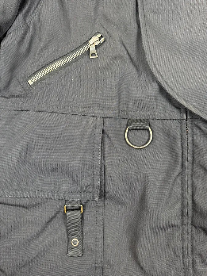 2000s Prada Black Hooded Parka Ski Jacket vxzDJVa 8