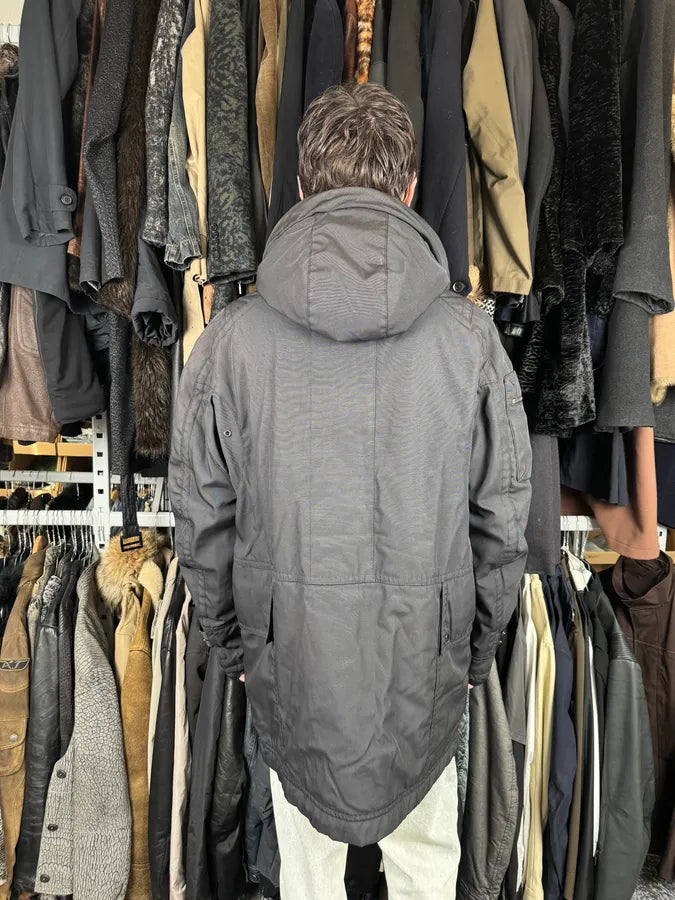 2000s Prada Black Hooded Parka Ski Jacket vxzDJVa 2