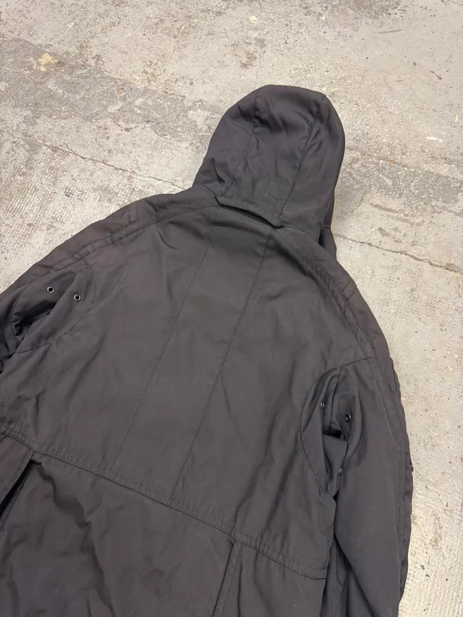 2000s Prada Black Hooded Parka Ski Jacket PTtaVwc 4