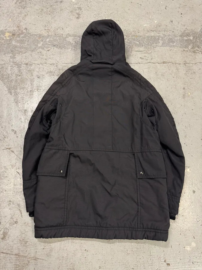 2000s Prada Black Hooded Parka Ski Jacket PTtaVwc 5