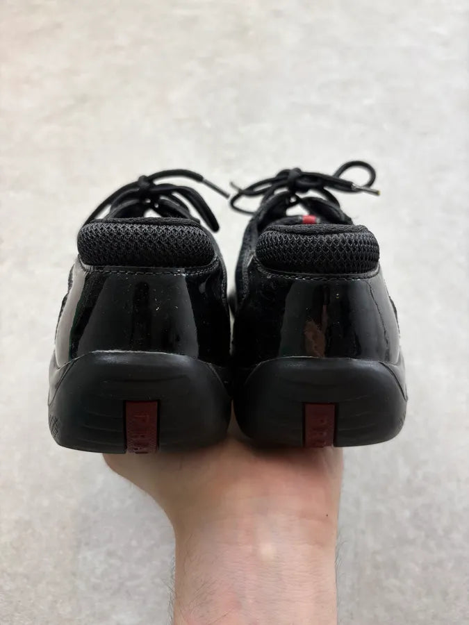 2000s Prada Black Hybrid Satin America’s Cup TjRazRj 5