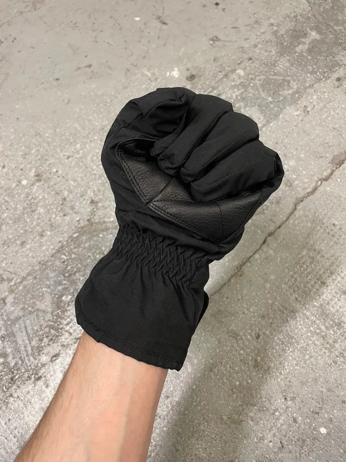 2000s Prada Black Hybrid Tactical Gloves (OS) lwqWpxL 1