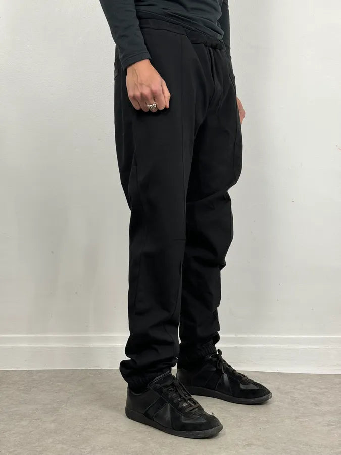 AW2007 Prada Black Cozy Joggers Pants QSYkhUK 2