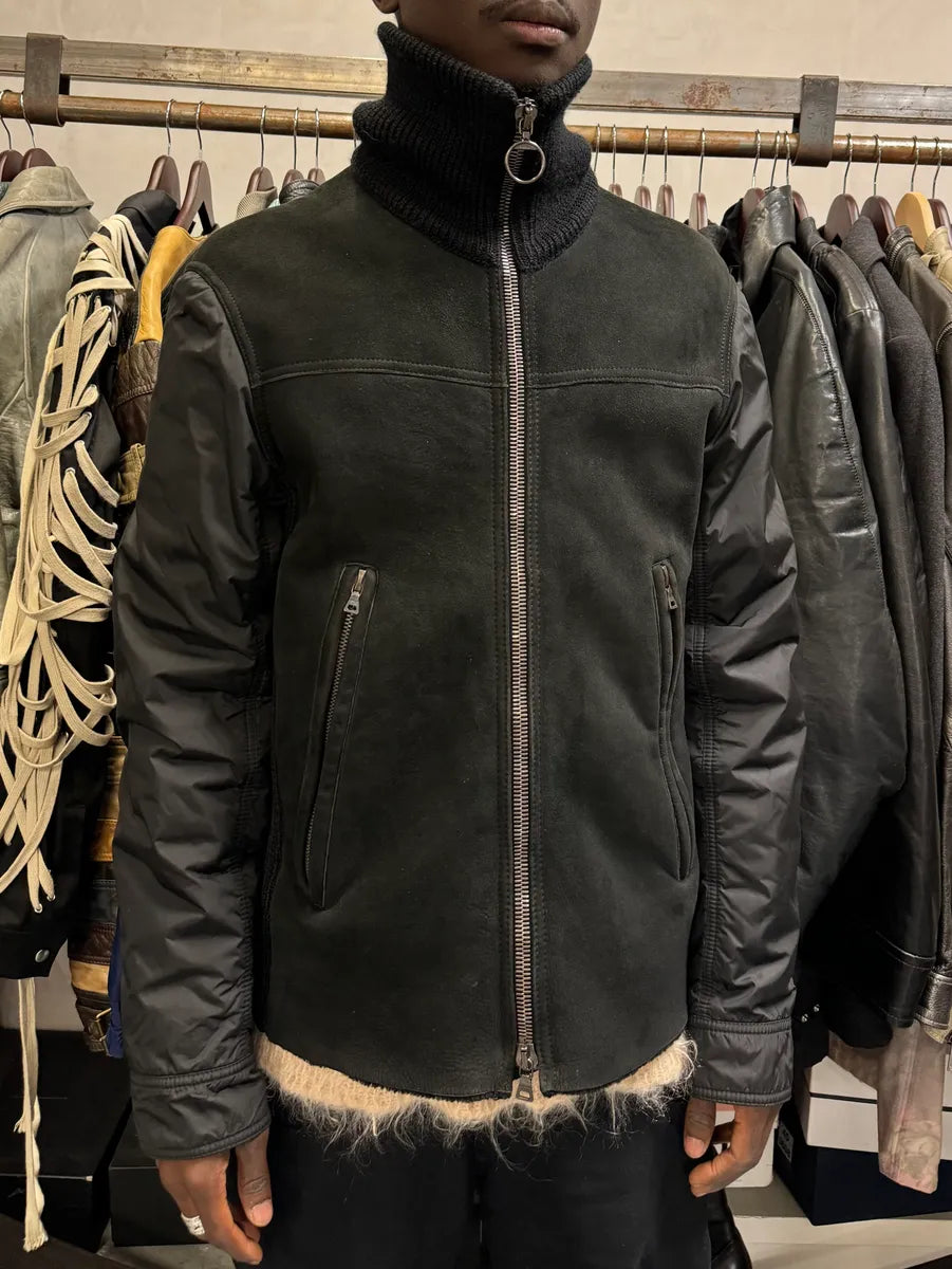 2000s Prada Black Leather & Nylon Zip-up Jacket – Dolce Vita Hub 2000s Prada Black Leather & Nylon Zip-up Jacket – Dolce Vita Hub