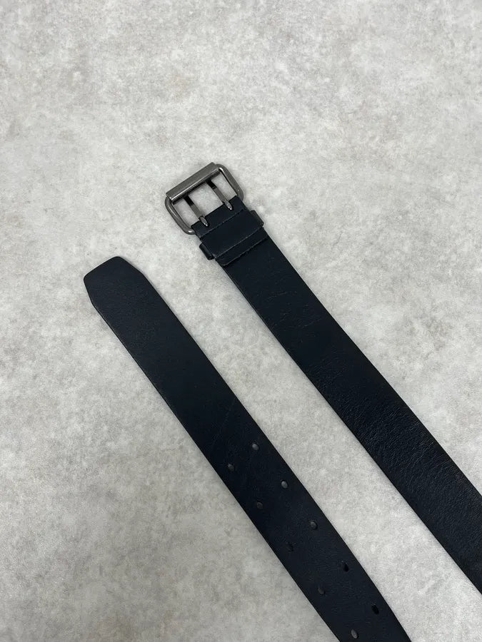 2000s Prada Black Leather Belt YcPxBLm 3