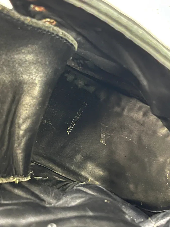 2000s Prada Black Leather Boots VwlPVSP 8